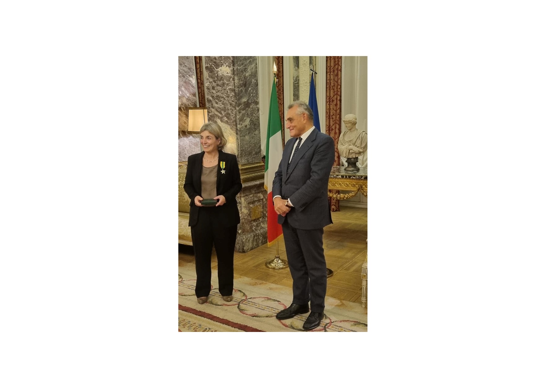 Onorificenza Mariella Graziano 2