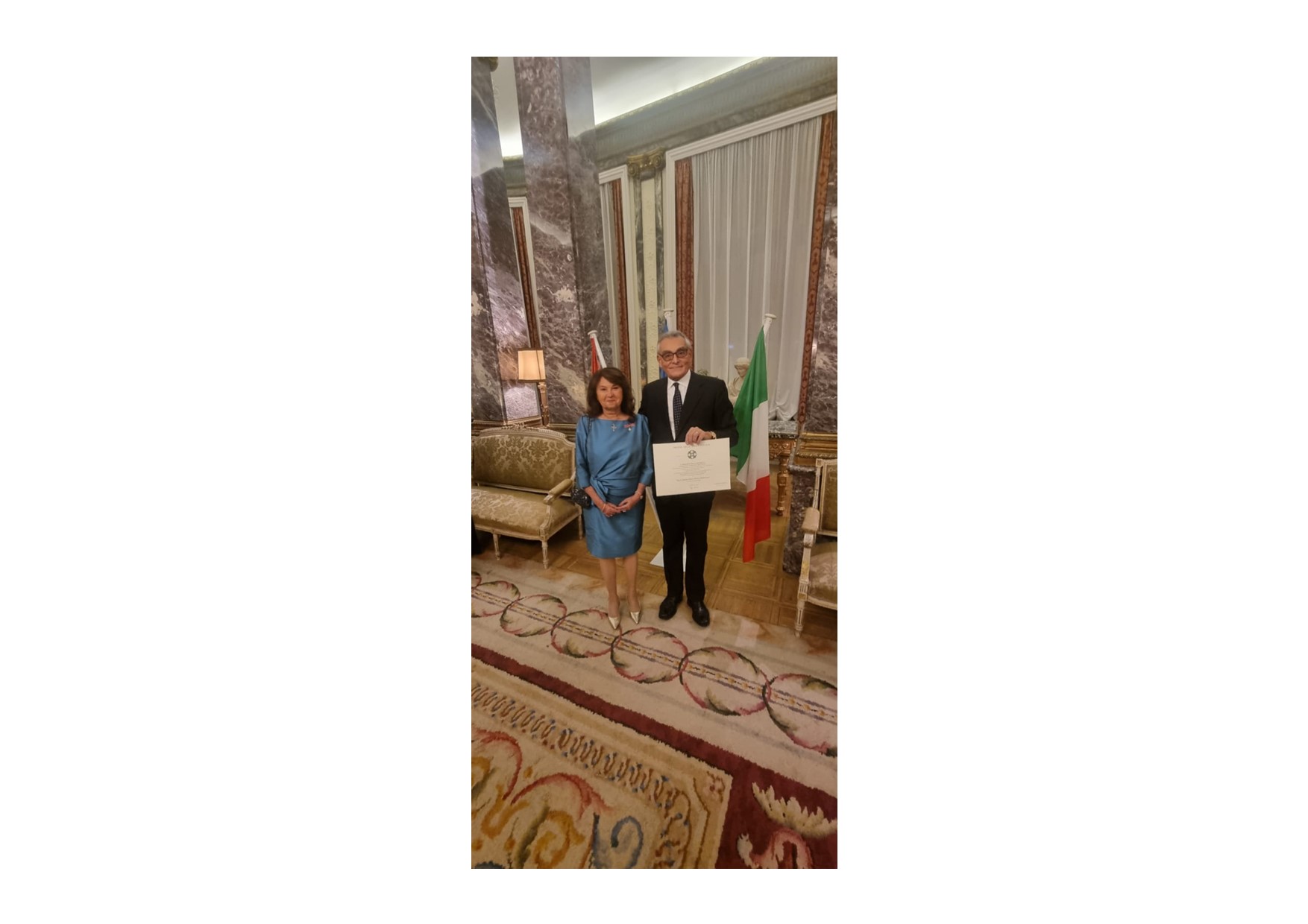 Onorificenza Susana Mora_1