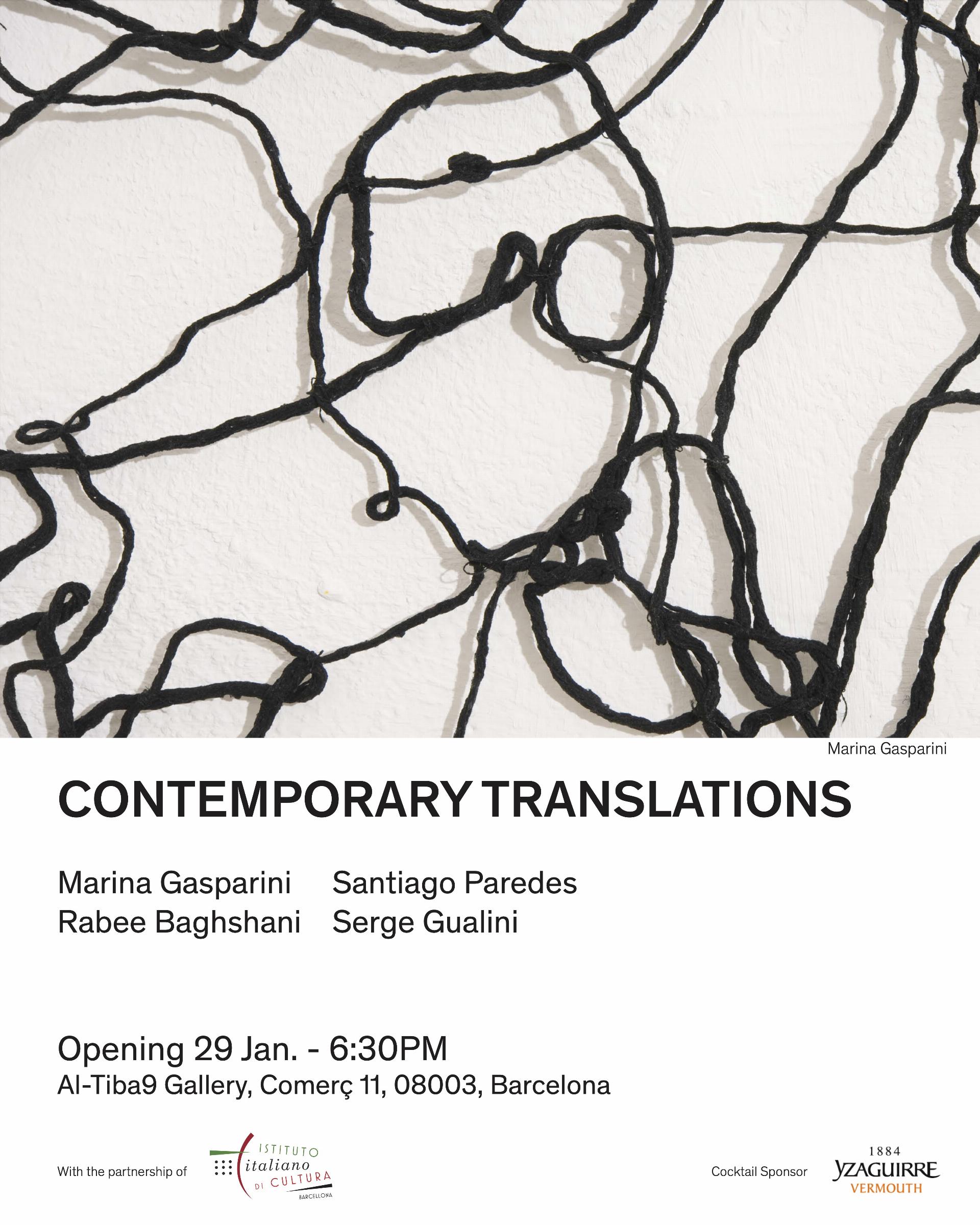 Contemporary-translations-Exhibition-Al-Tiba9-Gallery-Flyer-Marina-Gasparini